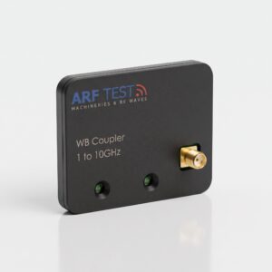 Banner to present wide band close field antenna coupler from 1GHz to 10GHz dedicated to test radiofrequency device and qualification